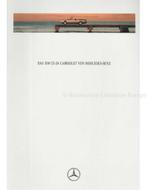 1992 MERCEDES BENZ 300 CE-24 CABRIOLET BROCHURE DUITS, Nieuw, Author