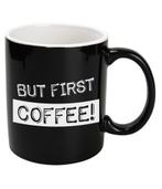 Mok First Coffee 8cm, Huis en Inrichting, Keuken | Servies, Nieuw, Verzenden