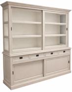 Buffetkast ivoorwit Montfoort 220cm, Ophalen of Verzenden, Nieuw