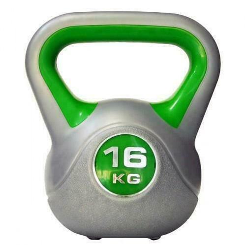 Kettlebell 16 kg Kunststof nu met 30 % KORTING, Sport en Fitness, Fitnessmaterialen, Kettlebell, Nieuw, Ophalen of Verzenden