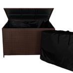 Jardi Rattan Opslagbox - Tuinopberg - 582L Capaciteit -, Huis en Inrichting, Woonaccessoires | Kussens, Verzenden, Nieuw