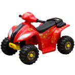 vidaXL Kinder Quad elektrisch 6 volt rood