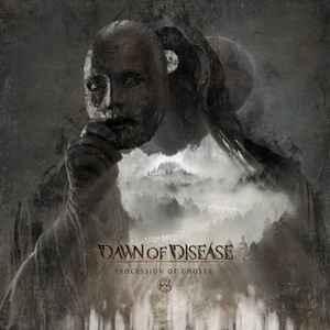 LP gebruikt - Dawn Of Disease - Procession Of Ghosts (white), Cd's en Dvd's, Vinyl | Hardrock en Metal, Zo goed als nieuw, Verzenden