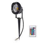 Tuinspot Torcello | 9 watt | RGBW | IP65 | Mat zwart | Inclu, Tuin en Terras, Buitenverlichting, Verzenden, Minder dan 50 watt
