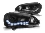 LED DRL Daylight Black koplampen geschikt voor VW Golf 5, Verzenden, Nieuw, Volkswagen