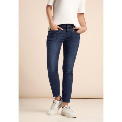 STREET ONE Slim fit jeans York in five-pocketsstijl, Kleding | Dames, Spijkerbroeken en Jeans, Nieuw, Verzenden