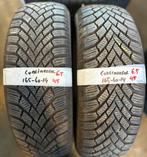 2x165-60-14 Continental winter 6.5mm €45 per band 165 60 14, Ophalen, 14 inch, Gebruikt, Winterbanden