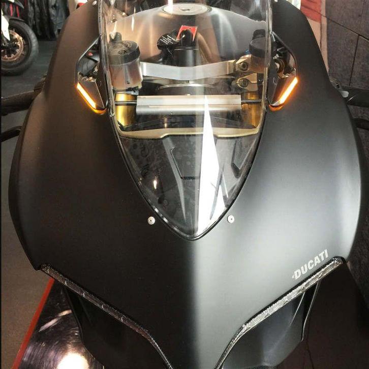New Rage Cycles 11-14 Ducati 1199 Panigale Mirror Block Off, Auto-onderdelen, Verlichting, Ophalen of Verzenden