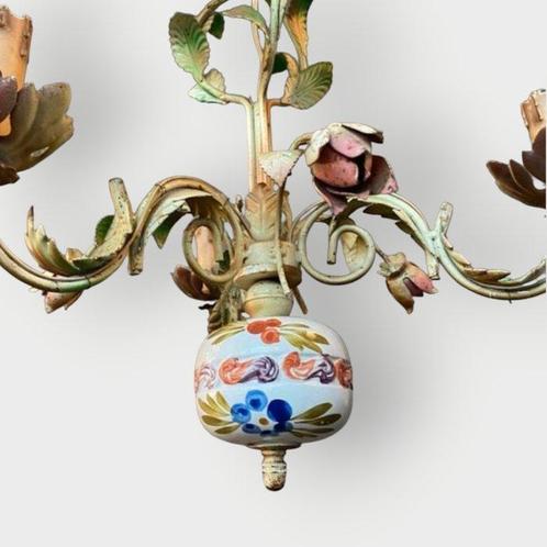 Kroonluchter - Gietijzer, Antiek en Kunst, Curiosa en Brocante