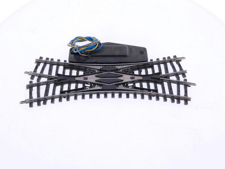 Schaal H0 Märklin 2260 K-rail engelse wissel Doppelkreuz.., Hobby en Vrije tijd, Modeltreinen | H0, Wisselstroom, Analoog, Gebruikt