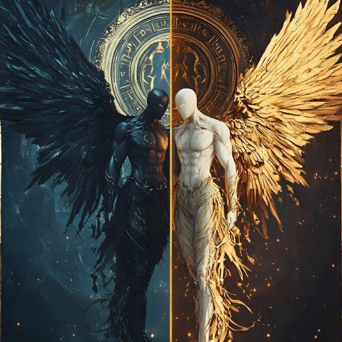 JZL - [XL] “Dual Covenant” – Angels of Judgment, Antiek en Kunst, Antiek | Boeken en Bijbels