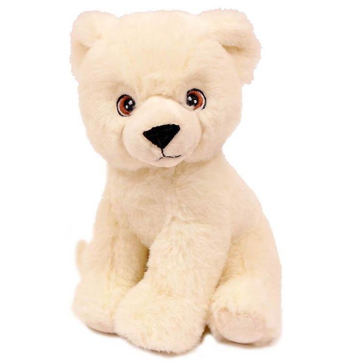 Superzachte Eco Knuffel met geborduurde oogjes - IJsbeer 20, Kinderen en Baby's, Speelgoed | Knuffels en Pluche, Nieuw, Ophalen of Verzenden