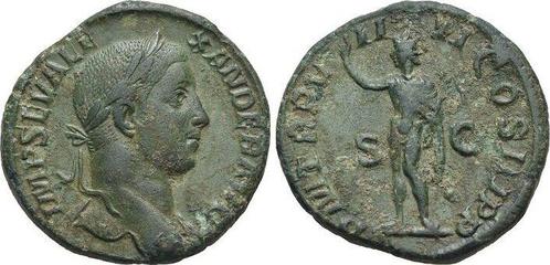 Bronze 222-235 n Chr Rom Severus Alexander 222-235 n Chr, Postzegels en Munten, Munten | Europa | Niet-Euromunten, Verzenden