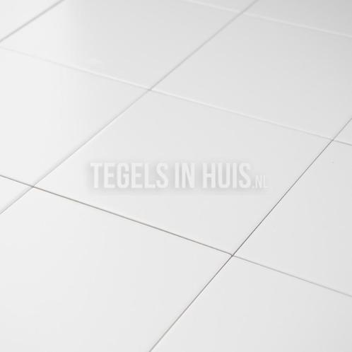 Wandtegel evolution mat wit 15x15 cm wandtegel, Doe-het-zelf en Verbouw, Tegels, Wandtegels, Nieuw, 10 m² of meer, Keramiek, Ophalen of Verzenden