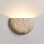 Wabi-Sabi Steen Wandlamp – Retro Sfeerverlichting, Minimalis, Huis en Inrichting, Lampen | Wandlampen, Verzenden, Nieuw
