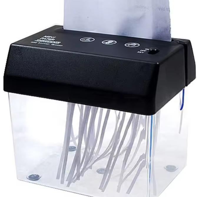 Mini Papierversnipperaar USB – Compacte Document Shredder, Diversen, Papierwaren, Nieuw, Verzenden