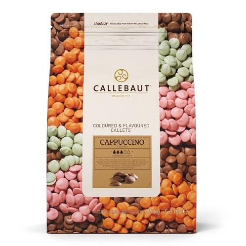 Callebaut Chocolade Callets Cappuccino 2,5 kg, Hobby en Vrije tijd, Taarten en Cupcakes maken, Nieuw, Verzenden