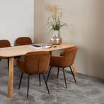 WOOOD Runa stoel, stof, Overige plaatsen, Ophalen of Verzenden, Nieuw in verpakking, Stoel