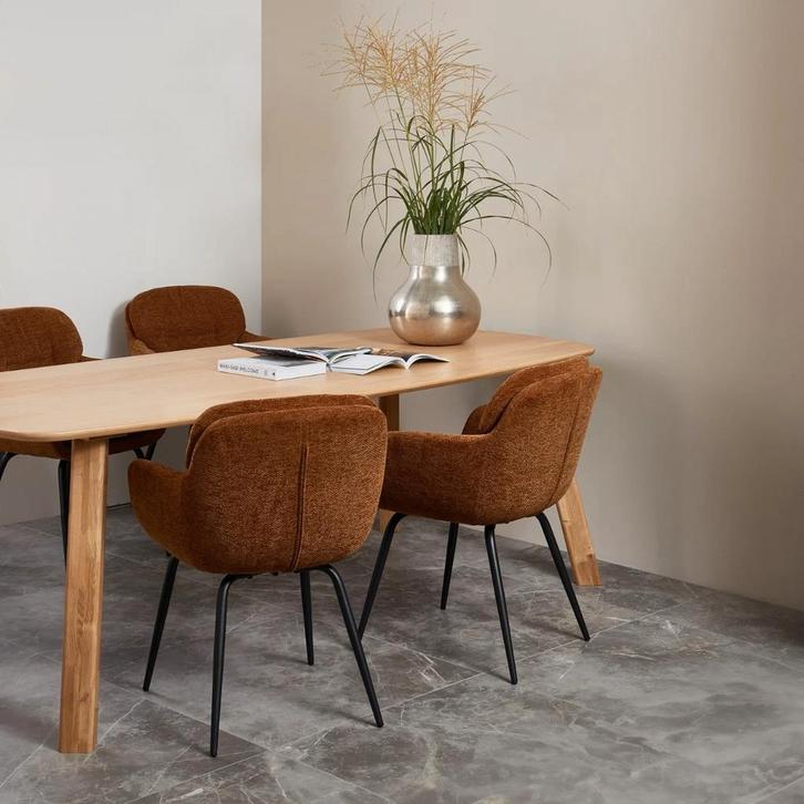 WOOOD Runa stoel, stof, Zakelijke goederen, Kantoor en Winkelinrichting | Kantoormeubilair en Inrichting, Stoel, Nieuw in verpakking