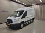 Ford Transit 2.0TDCI 130pk L2/H3 Euro 6!, Auto's, Bestelauto's, Gebruikt, Euro 6, Airbags, Wit
