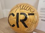 Cristiano Ronaldo. Gouden Bal gesigneerd door CR7 met, Nieuw