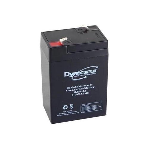 Dyno Accu 6V 4.5Ah Das6-4.5 70X47X106Mm, Auto diversen, Onderhoudsmiddelen, Verzenden