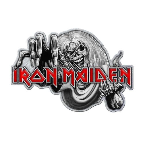 Iron Maiden Number of the Beast pin officiële merchandise, Verzamelen, Muziek, Artiesten en Beroemdheden, Kleding, Nieuw, Ophalen of Verzenden