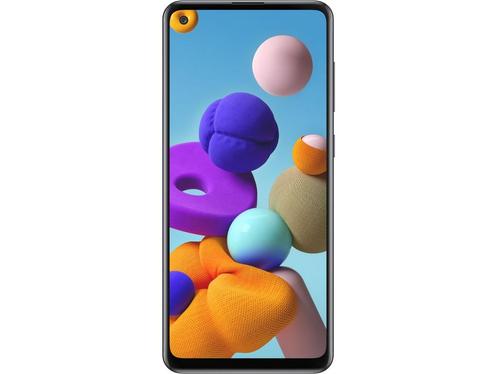 Samsung Galaxy A21s (3GB intern, 32GB opslag) Zwart, Telecommunicatie, Mobiele telefoons | Samsung, Zo goed als nieuw, Verzenden