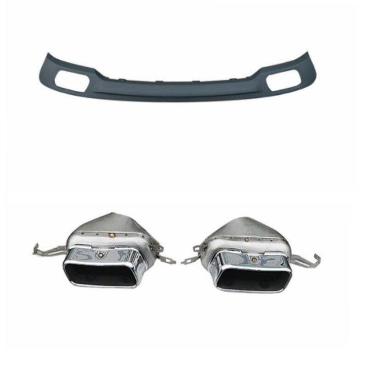 Diffuser MEt Sierstukken BMW 7 Serie F01 F02 740i B3213, Auto-onderdelen, Carrosserie en Plaatwerk, Nieuw, BMW, Achter, Links