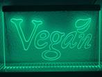 Vegan vega neon bord lamp LED verlichting reclame lichtbak, Nieuw, Verzenden