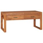 vidaXL Tv-meubel 100x40x45 cm teakhout, 100 tot 150 cm, Verzenden, Nieuw, Minder dan 100 cm