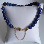 Zonder Minimumprijs - Armband - 14 karaat Geel goud - Lapis, Sieraden, Tassen en Uiterlijk, Armbanden, Nieuw