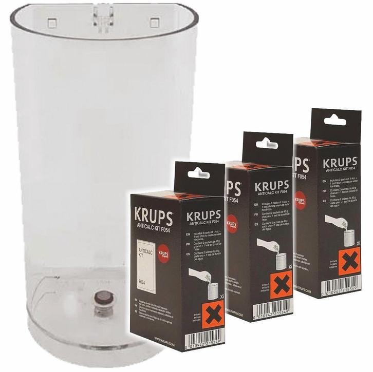 Krups Onderhoudsset Koffiemachine Waterreservoir + 3x, Witgoed en Apparatuur, Koffiemachine-accessoires, Verzenden