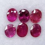 6 pcs Rood Robijn - 1.80 ct - Instituto Gemólogico Español, Sieraden, Tassen en Uiterlijk, Edelstenen, Nieuw