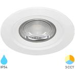 LED Inbouwspot - Brinton - 7W 630lm 38D - IP54 Waterdicht -, Kunststof, Nieuw, Ophalen of Verzenden, Led
