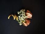 Corsage simply lieke cava roosjes met creme fieldberrie, Hobby en Vrije tijd, Knutselen, Ophalen of Verzenden, Nieuw
