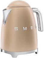 Smeg KLF03CHMEU waterkoker mat champagne, Witgoed en Apparatuur, Waterkokers, Verzenden, Nieuw