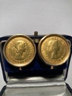 Manchetknopen - 22 karaat Geel goud, Sieraden, Tassen en Uiterlijk, Antieke sieraden