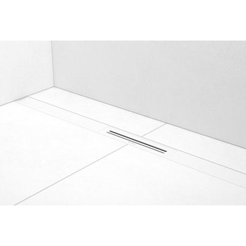 Douchegoot Easy Drain R-Line Clean 120cm Mat Wit, Doe-het-zelf en Verbouw, Sanitair, Douche, Nieuw, Ophalen of Verzenden
