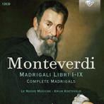 Krijn Koetsveld - Monteverdi: Madrigali Libri I-Ix (CD-BOX), Verzenden, Nieuw in verpakking