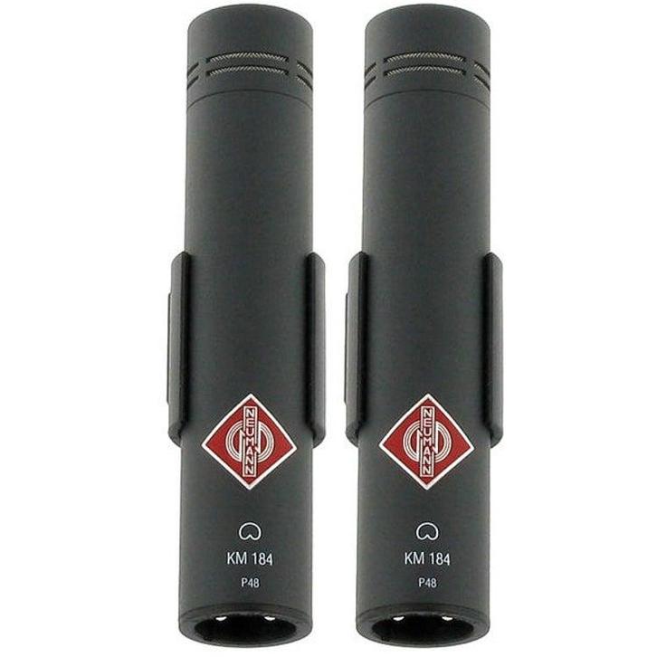 Neumann KM 184 mt cardioide condensatormicrofoon stereo set, Muziek en Instrumenten, Microfoons, Verzenden