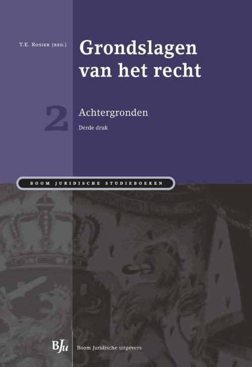 Grondslagen van het recht 2: Achtergronden / Boom Juridische, Boeken, Wetenschap, Gelezen, Verzenden