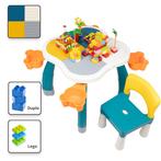 Decopatent® - Kindertafel met 1 Stoeltje - Speeltafel met, Nieuw, Verzenden