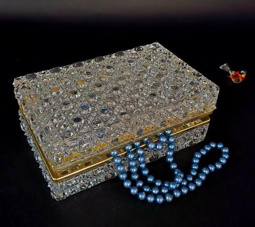 Att. Baccarat - Sieradendoos - Kristal, Antiek en Kunst, Curiosa en Brocante
