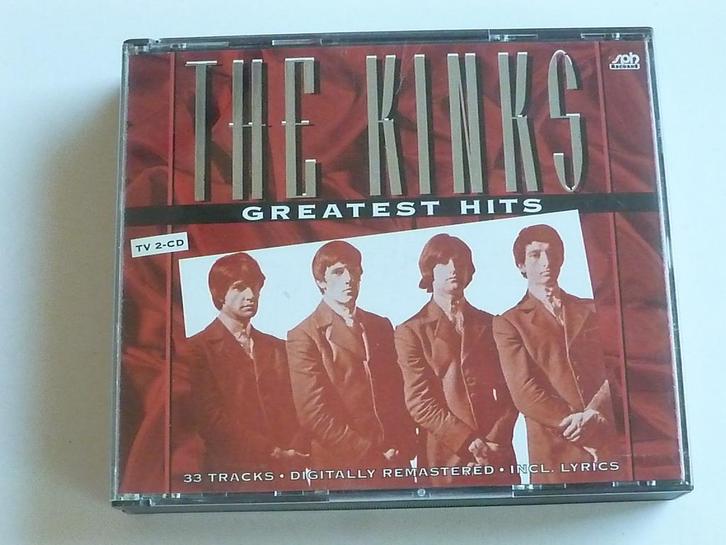 The Kinks - Greatest Hits (2 CD), Cd's en Dvd's, Cd's | Pop, Zo goed als nieuw, Verzenden