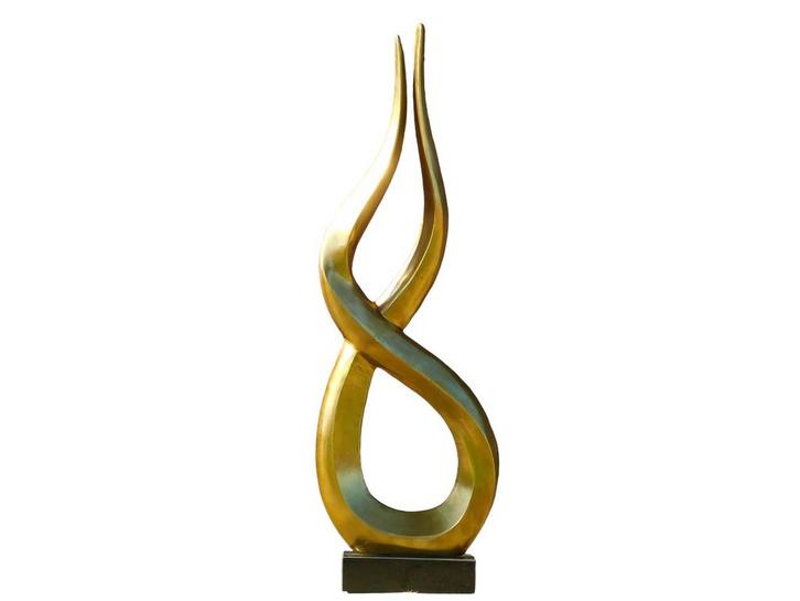 Abstract kunstwerk, design beeld, exclusieve decoratie, Verzamelen, Beelden en Beeldjes, Ophalen of Verzenden