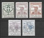 Koninkrijk Italië 1924 - Parastatale instellingen. Nationale, Gestempeld