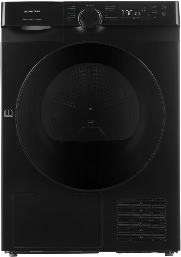 Inventum VDW8030B warmtepomp droger - zwart, Witgoed en Apparatuur, Wasdrogers, Nieuw, Voorlader, Energieklasse A of zuiniger