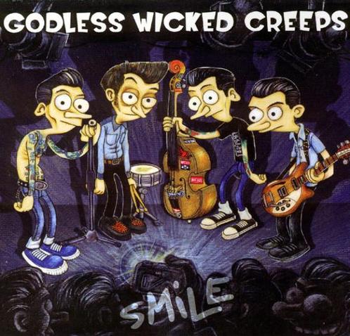cd digi - Godless Wicked Creeps - Smile, Cd's en Dvd's, Cd's | Rock, Zo goed als nieuw, Verzenden