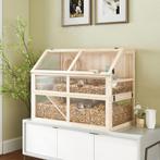 Houten Hamsterkooi Met 3 Verdiepingen, Knaagdierkooi, Kleine, Verzenden, Nieuw